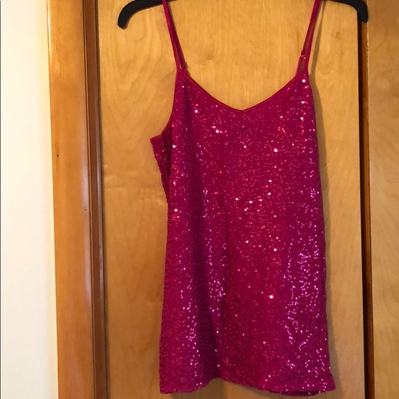Sequin tank top size small. - Picture 1 of 3